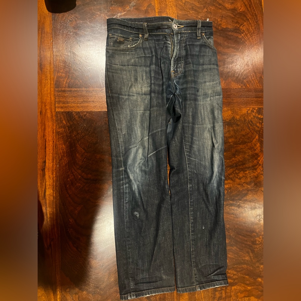 Boss Dark Blue Relaxed Jeans